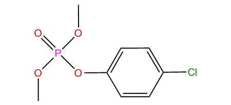 Dimethyl 4-chloro-phenyl phosphate